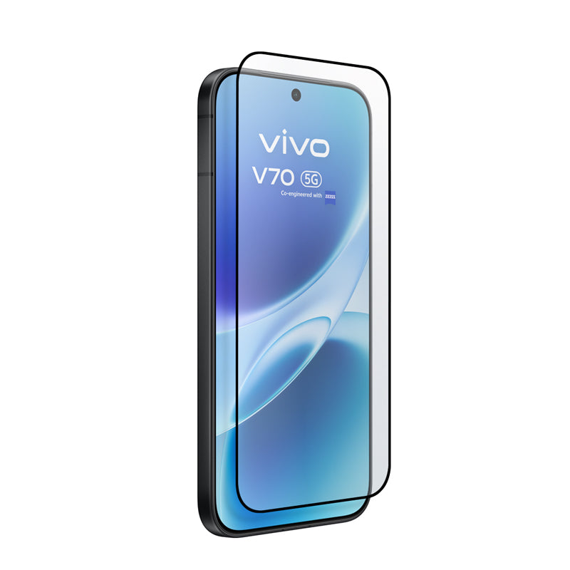 Crong 3D Armour Glass Lite - full-adhesive tempered glass for Vivo V70 5G