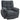 Recliner chair, massage armchair with 8 vibration points, adjustable footrest, side pocket, reclining chair