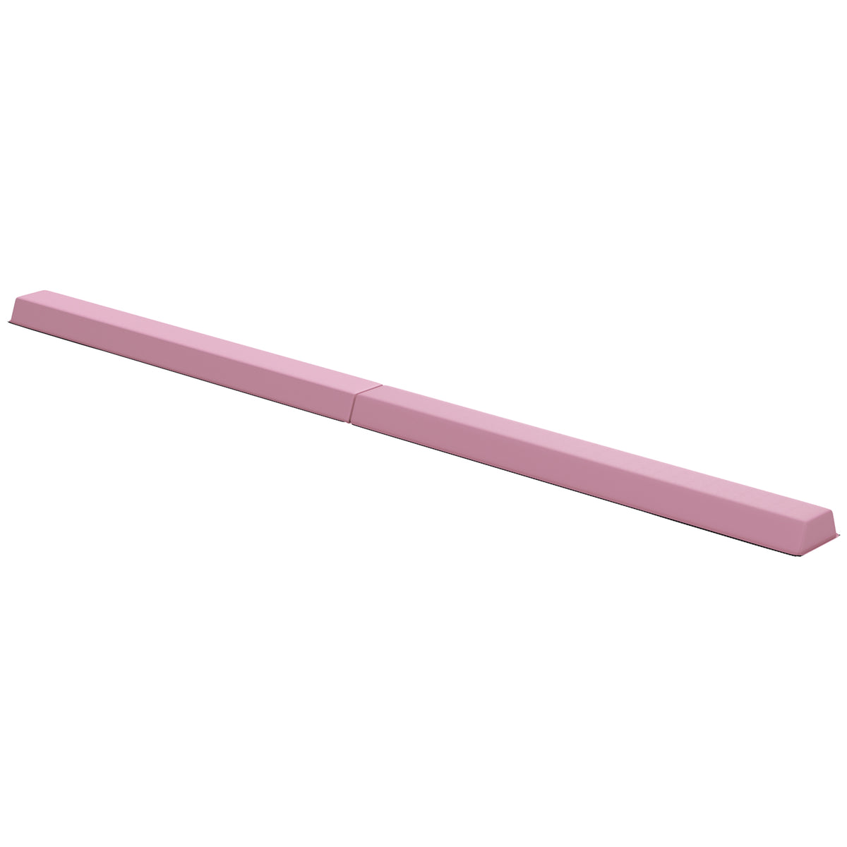 Balance beam 2.4 m, foldable, anti-slip base, for ages 3+, up to 80 kg, pink