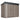 Metal tool shed 2.68 m², lockable garden shed with 3 doors, ventilation, pent roof, gloves