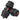 2-in-1 30 kg dumbbell set, adjustable dumbbells & barbell, professional dumbbell strength training, black