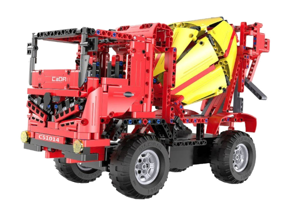 CADA Remote-Controlled Concrete Mixer Building Blocks 2.4G 815 Pieces