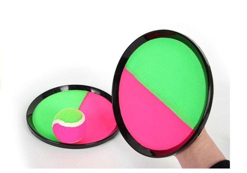Velcro Catch Ball Game Toss and Catch Toy for Garden (2)