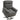 Recliner chair with lift assist incl. remote control footrest steel gray