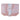Alpina - Striped beach bag 49.3x16x34 cm (Apricot / White)