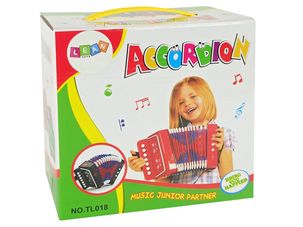 Accordion instrument for a young musician Green (4)