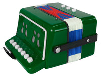 Accordion instrument for a young musician Green (2)