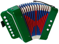 Accordion instrument for a young musician Green (3)