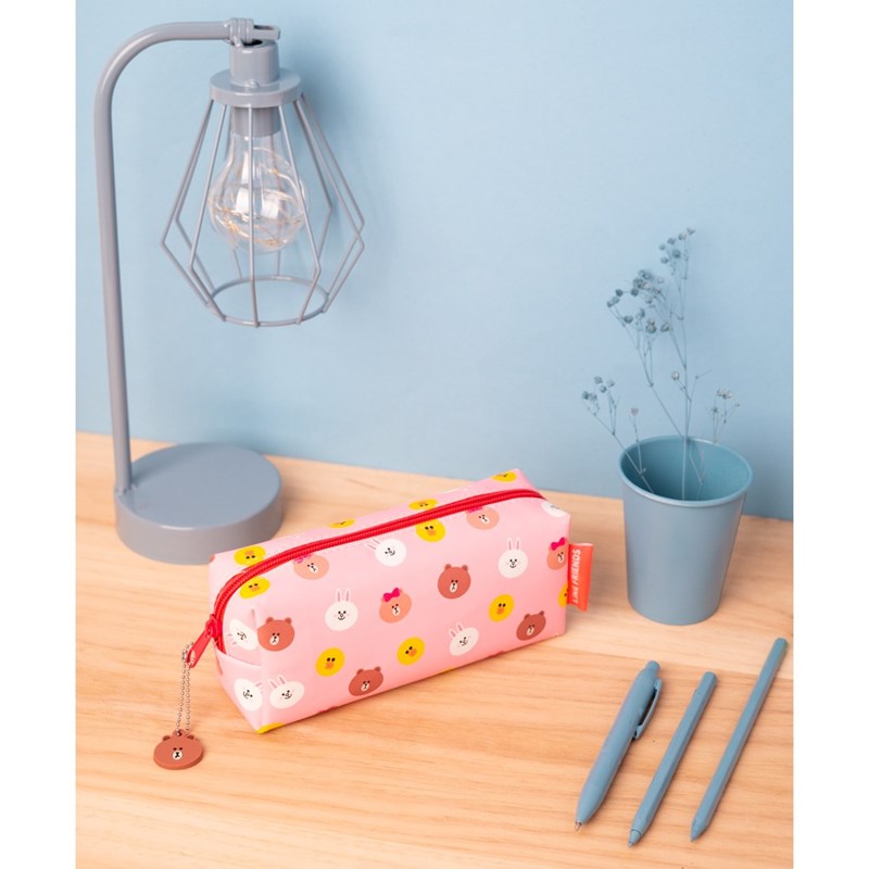 LINE FRIENDS - pencil case / toiletry bag made of eco-leather (2)