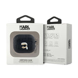 Karl Lagerfeld Monogram Karl Head - AirPods 3 Case (black) (3)