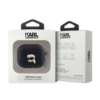 Karl Lagerfeld Monogram Karl Head - AirPods 3 Case (black) (3)