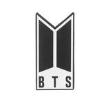 BTS - Metal logo badge