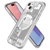 Spigen Ultra Hybrid MagSafe - case for iPhone 15 Plus (Zero One White) (6)