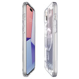 Spigen Ultra Hybrid MagSafe - case for iPhone 15 Plus (Zero One White) (8)