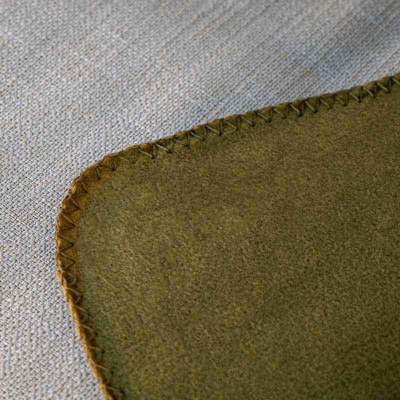 Fleece blanket 170x130 (green) (3)