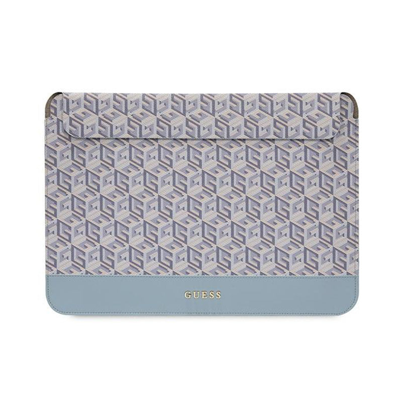Guess GCube Stripes Computer Sleeve - 16" laptop sleeve (blue)