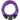 Dunlop - Combination bike lock (purple)