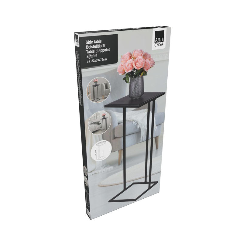 Arti Casa - side table, accent table (black) (6)