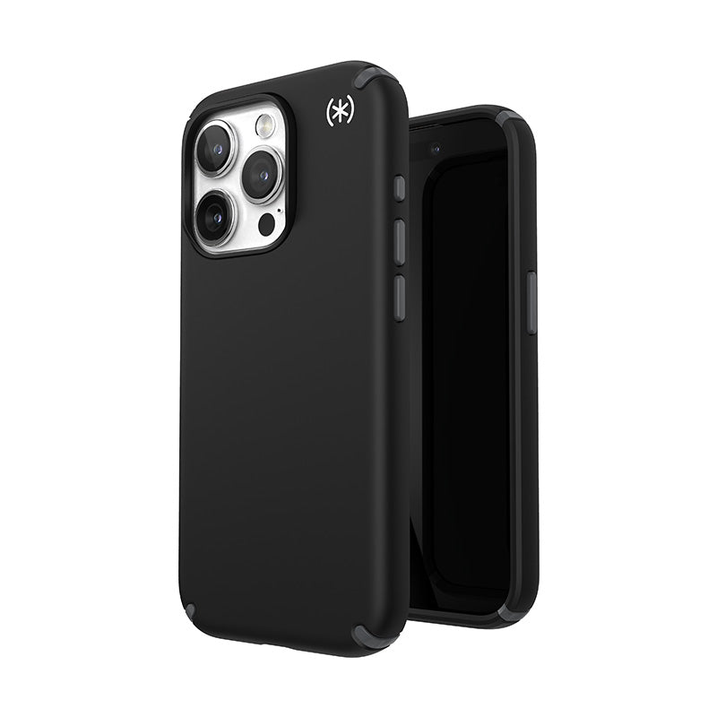 Speck Presidio2 Pro MagSafe Case - iPhone 15 Pro (black / slate grey / white)