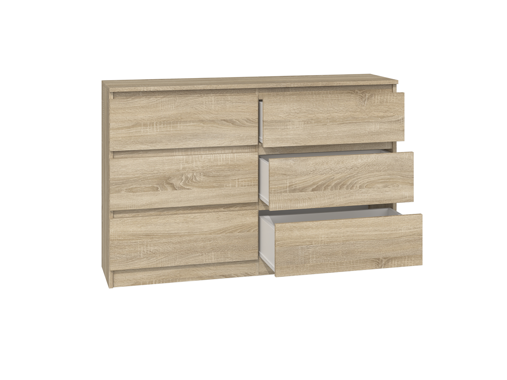 Kommode Malwa M6/120 SONOMA – Produktabbildung 2