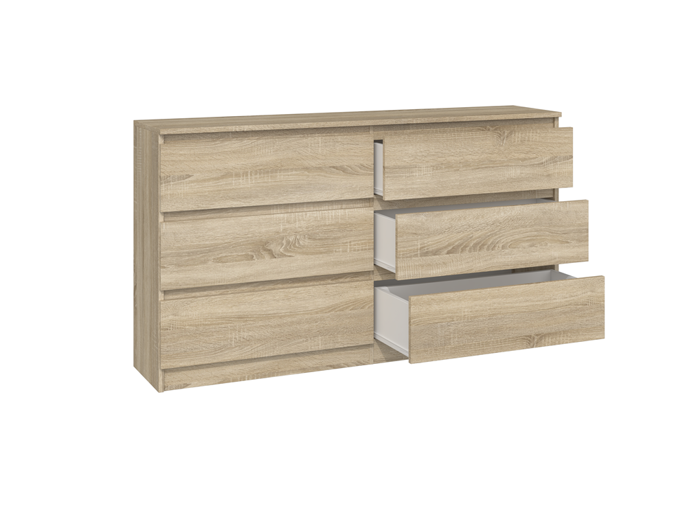Kommode Malwa M6/140 SONOMA – Produktabbildung 2