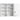 Lockable 2-door medicine cabinet, wall-mounted, with 11 compartments and 2 keys, 53 x 20 x 53 cm, white