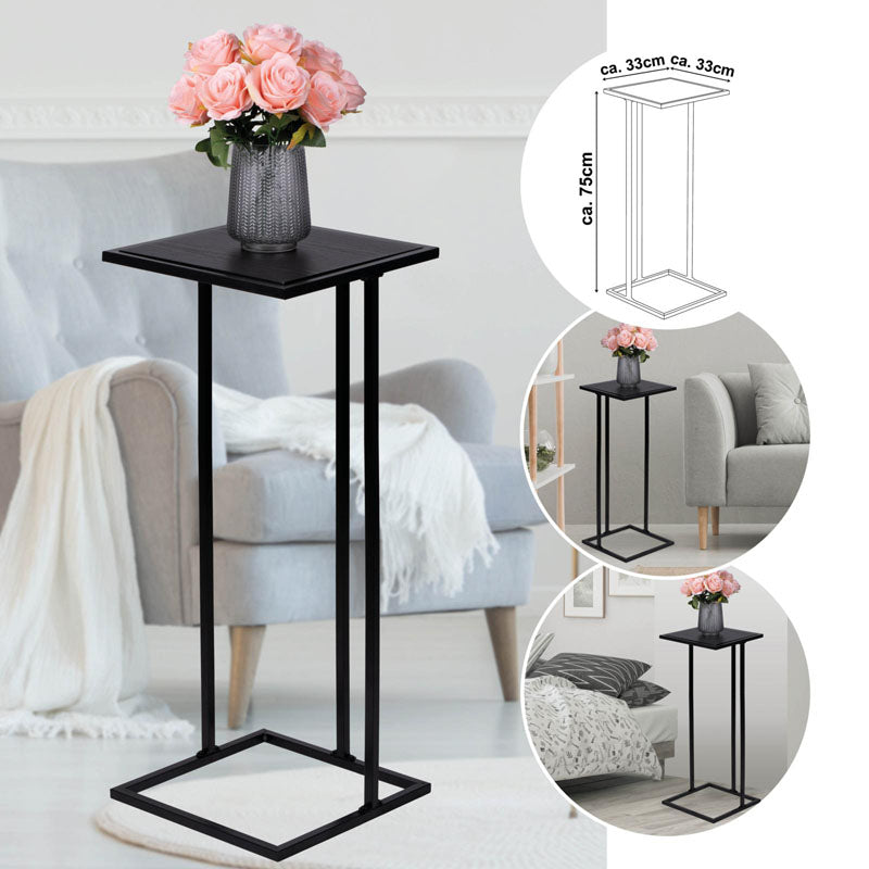 Arti Casa - side table, accent table (black) (4)