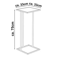 Arti Casa - side table, accent table (black) (5)