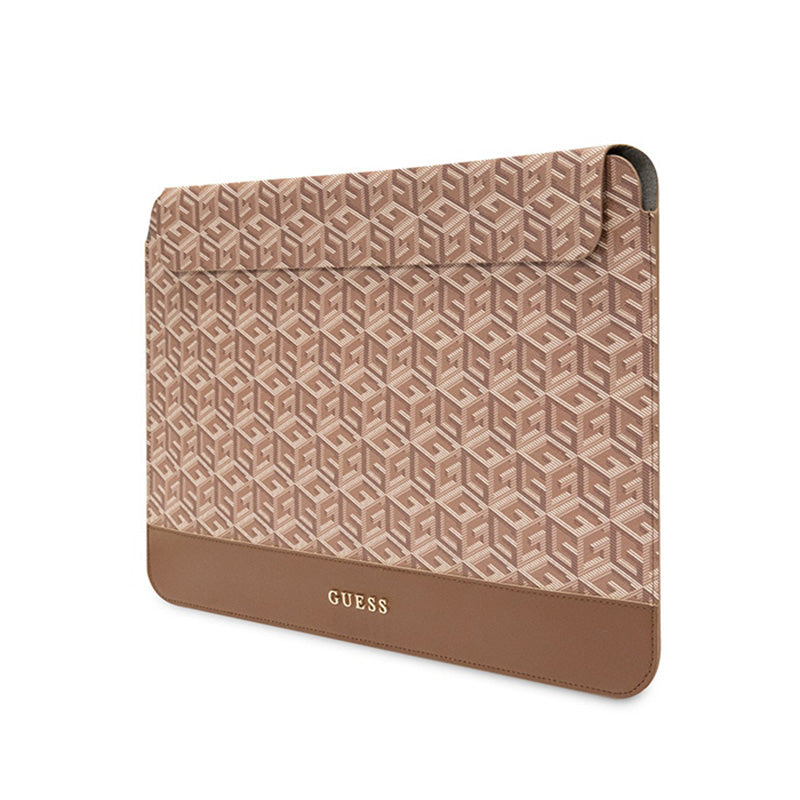 Guess GCube Stripes Computer Sleeve - 16" laptop sleeve (brown) (2)