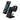 Crong MagSpot Pivot Stand – 3-in-1 wireless charger with MagSafe for iPhone, Apple Watch, and AirPods (black)
