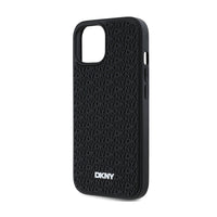 DKNY 3D Rubber Repeat Pattern - iPhone 15 Plus Case (Black) (6)