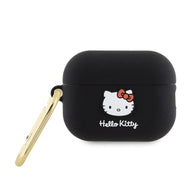 Hello Kitty Silicone 3D Kitty Head - case for AirPods Pro 2 (black)