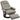Recliner TV chair lounge chair faux leather 360° swivel chair 145° tiltable grey 78 x 87 x 100 cm
