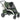 Dog Stroller, Foldable Pet Buggy for Medium-Sized Dogs, 4-Wheel Pet Carriage, Safety Leashes Brakes Dark Green