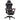 Office chair, gaming chair, 1 headrest, 1 lumbar support, pink + black