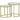2-piece coffee table set, oval and round coffee table, stackable, steel, Ø50 x 50.5H cm, gold