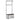 Coat rack, clothes stand with 5 hooks and 2-tier shoe bench, metal hall tree for hallway, bedroom, 72.5 x 35 x