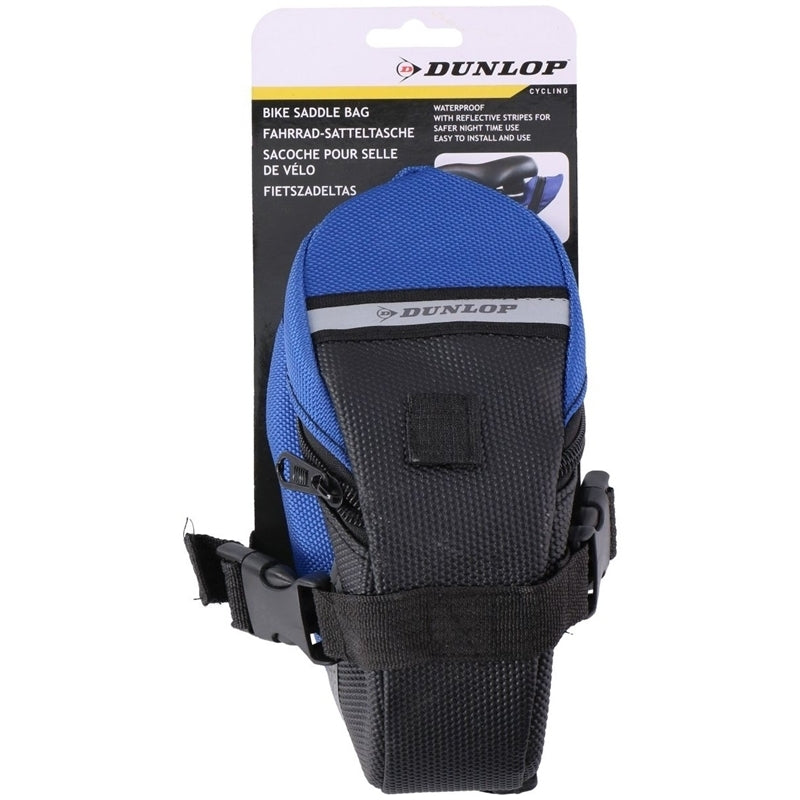 Dunlop - Bicycle bag / saddle bag (blue)