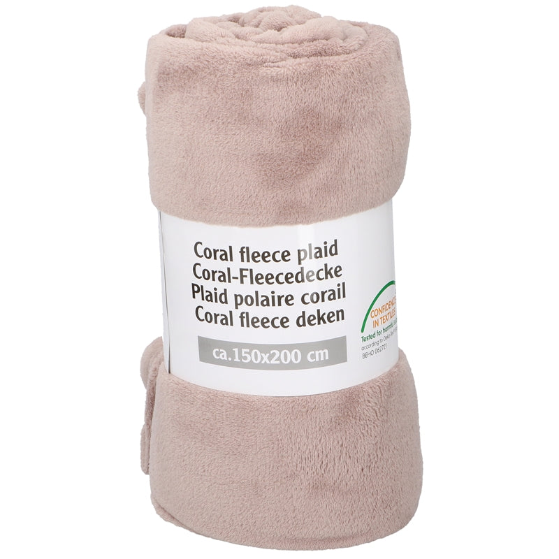 Throw blanket 150x200cm (beige)