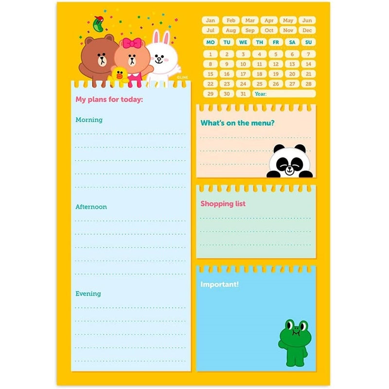 LINE FRIENDS - A5 Daily Planner (2)