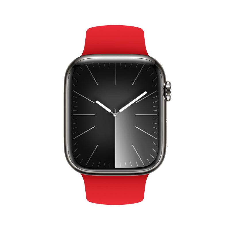 Crong Liquid - Strap for Apple Watch 44/45/46/49 mm (red) (2)