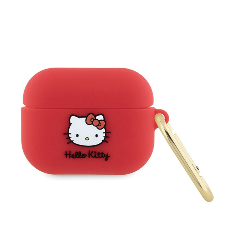 Hello Kitty Silicone 3D Kitty Head - case for AirPods Pro (fuchsia)