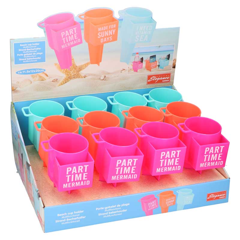 Cuisine Elegance - beach drink holder HIT! (blue) (2)
