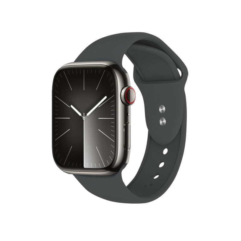 Crong Liquid - strap for Apple Watch 44/45/46/49 mm (graphite)