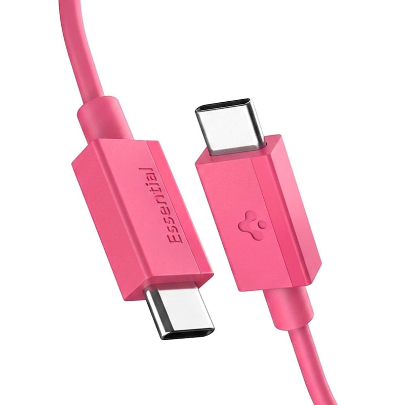 Spigen EB6010CC Essential - USB-C to USB-C cable 60W 1m (pink)