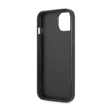 Guess Saffiano Triangle Logo Case - cover for iPhone 14 Plus (black) (7)