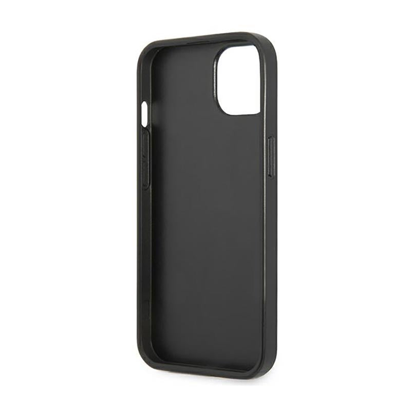 Guess Saffiano Triangle Logo Case - cover for iPhone 14 Plus (black) (7)