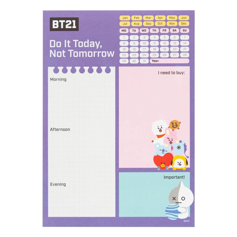 BT21 - A5 Daily Planner