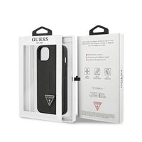 Guess Saffiano Triangle Logo Case - cover for iPhone 14 Plus (black) (8)