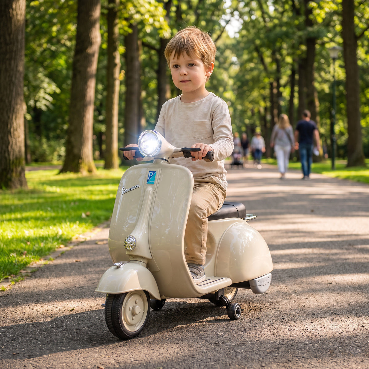Electric Motorcycle for Kids 6V Electric Motorcycle with Training Wheels, Lithium Battery, Soft Start, Music (2)